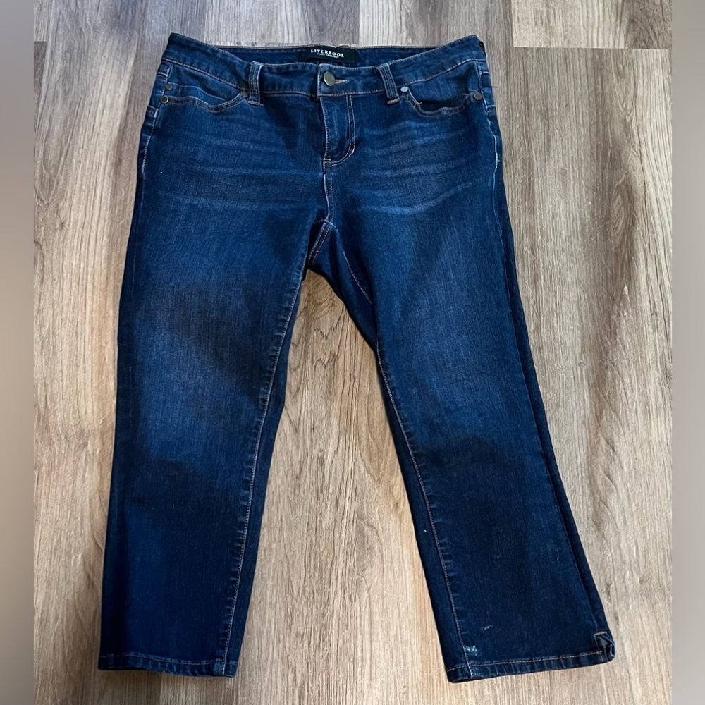 Liverpool Los Angeles Capri Jeans